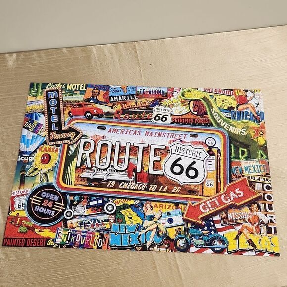 Route 66 500 Piece Puzzle - Picture 2 of 4